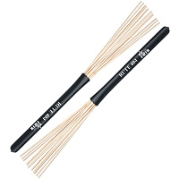VIC FIRTH RUTE404  щетки руты L=16", толщина ручки=0,685", 12 прутиков, комбо между джазовыми щетками и рутами