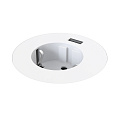 Kondator 935-PM61W Встраиваемая розетка Powerdot MINI с разъемом USB (5 В, 2.1 А), цвет белый