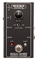 MESA BOOGIE HIGH-WIRE™ DUAL BUFFER & OUTPUT BOOST - «двойной» буфер со встроенным бустером сигнала и петлей эффектов