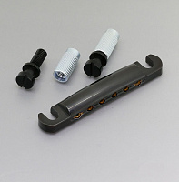 Gotoh GE101A-B струнодержатель stop bar, алюминий, цвет черный