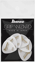 IBANEZ RUBBER GRIP PPA16MRG-WH комплект медиаторов (6 шт.), толщина 0.8 мм