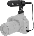 Behringer VIDEO MIC накамерный конденсаторный микрофон, со съемным держателем и башмаком, подходит для смартфонов, 40-16000 Гц, разъем 3,5 TRRS