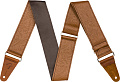 FENDER Tooled Leather Guitar Strap 2" Brown гитарный ремень, кожа, цвет коричневый