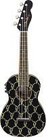 FENDER BILLIE EILISH UKE BLK WN укулеле, подписная модель Billie Eilish, цвет черный