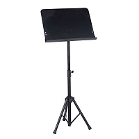 ECO MUS014 Black  Пюпитр на трех складывающихся ногах, высота 70-120 см, размеры подставки 50 x 34 см, цвет черный, вес 3.3 кг