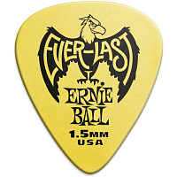 ERNIE BALL 9195 медиатор Everlast делриновый нескользящий, 1,5 мм
