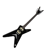 Dean MLX CBK  электрогитара типа «стелс», 22 лада, 24 3/4", HH,1V+1T, tune-o-matic, цвет черный