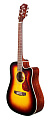 GUILD D-140CE ATB электроакустическая гитара формы дредноут с вырезом, топ - массив ели, корпус - массив махагони, цвет санбёрст