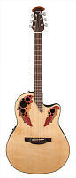 OVATION CE44-4 Celebrity Elite Mid Cutaway Natural электроакустическая гитара