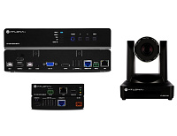 Atlona AT-UHD-HDVS-300-C-KIT  Комплект: передатчик, приёмник, камера. Система коммутации устройств с программными ВКС