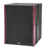 VOLTA RED LINE POWER SUB Профессиональная активная акустическая низкочастотная система. Комплектация: 18''x1. 3 встроенных усилителя мощности класса D -  900 Вт + 400 Вт + 400 Вт. 2 выхода на широкополосные системы.  Управляющий процессор 32 bit 2х3 
