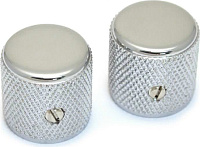 FENDER TELE/P.BASS KNOBS CHROME (2) ручки переключателей (2 шт.), хром
