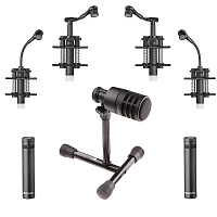 Beyerdynamic TG Drum Set Pro L Комплект для озвучивания барабанов: 1xD70d, 1x ST 99, 2xD57c, 2xD58c, 2xI53c