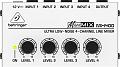 Behringer MX400 аналоговый микшер, 4 канала, 4 линейных моно входа Jack, моно-выход Jack