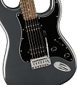 FENDER SQUIER Affinity Stratocaster HH LRL CFM электрогитара, цвет серый металлик