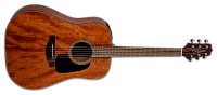 TAKAMINE GLD11E-NS Электроакустическая гитара, топ - махагони, корпус - махагони, форма корпуса дредноут