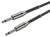 ROXTONE SGJJ100/10 Кабель инструментальный, 1x0.22 кв.мм, D 6 мм, разъемы 2x6.3 mono Jack (RJ2PP-NN), длина 10 метров