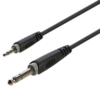 ROXTONE RACC280/1,5 Аудиокабель, 4 мм (2x0.14 кв.мм), 3.5 мм stereo Jack  6.3 мм stereo Jack, длина 1.5 метра