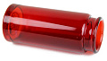 DUNLOP 278 Red Blues Bottle Regular Large Cлайд стеклянный в виде бутылочки, красный