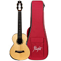 FLIGHT VOYAGER TENOR EQ-A  укулеле тенор с активным звукоснимателем, массив ели/акации, чехол