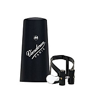 Vandoren LC61BP лигатура для кларнета Bb, MIO, чёрная с пластиковым колпачком