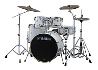 Yamaha SBP2F5PWH ударная установка из 5-ти барабанов, цвет Pure White, без стоек
