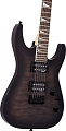 JACKSON JS Series Dinky™ Arch Top JS32Q DKA HT, Amaranth Fingerboard, Transparent Black Burst электрогитара, цвет черный берст