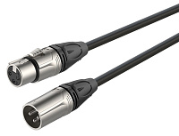 ROXTONE DMXJ220/6 Кабель микрофонный, XLR мама - 6.3 мм джек стерео, длина 6 метров