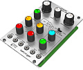 Behringer FILTAMP MODULE 1006 24 дБ низкочастотный VCF и VCA модуль для Eurorack, подлинное воспроизведение схемы серии 2500