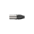 ROXTONE RX5M-NT Разъем XLR кабельный, "папа", 5-контактный, цвет серебро