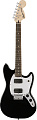 FENDER SQUIER BULLET MUSTANG HH BLK электрогитара, цвет черный