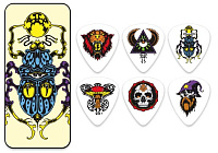 DUNLOP BL115T.73 Alan Forbes Series 2 Pick Tin Набор медиаторов в жестяном коробке .73 мм (6 шт)
