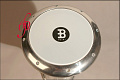 MEINL HE-3030  думбек алюминиевый, 8 1/2"х17 гравировка (чехол, ключ, запасной пластик в комплекте)