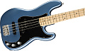 FENDER AMERICAN PERFORMER PRECISION BASS®, MN, SATIN LAKE PLACID BLUE 4-струнная бас-гитара, цвет синий, в комплекте чехол
