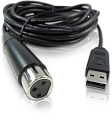 Behringer MIC2USB звуковой USB-интерфейс в виде кабеля 5 м для профессиональных динамических микрофонов, 44,1/48 кГц