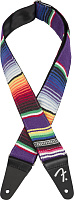FENDER 2 SERAPE STRAP PRPL MULTI ремень гитарный