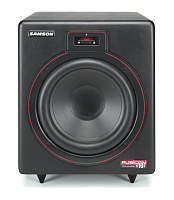 SAMSON RUBICON 10s активный студийный сабвуфер 10", 150 Вт, Remote контроль, LED дисплей, 20-200 Гц, чувствительность 94 дБ, размеры 406х324х343 мм, вес 13.8 кг 