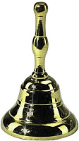 GEWA TABLE BELL Настольный колокольчик с ручкой, бронза, 3 см Х 6 см