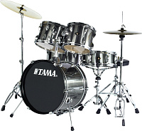 TAMA SG52KH6-CSV STAGESTAR ударная установка из 5-ти барабанов (цвет - Charcoal Silver) со стойками, стулом и педалью