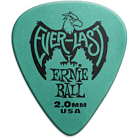 ERNIE BALL 9196 медиатор Everlast делриновый нескользящий, 2 мм