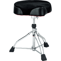 TAMA HT530BC стул для барабанщика 1ST CHAIR WIDE RIDER мото-седло (винтовой) с тканевым покрытием