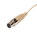 Direct Power Technology HEADSET Mini XLR 3pin Female головной всенаправленный конденсаторный микрофон, ⌀ 3 мм, кабель 1 метр