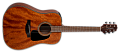 TAKAMINE GLD11E-NS Электроакустическая гитара, топ - махагони, корпус - махагони, форма корпуса  дредноут