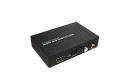 AVCLINK FC-22 Де-эмбеддер аудио из HDMI. Максимальное разрешение 2160 @ 60 Гц. Входы: 1 x HDMI. Выходы: 1 х HDMI, 1 х оптический SPDIF, 1 x cтерео (RCA). Категория кабеля CAT5E/6