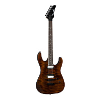 DEAN MD24 FM TGE  электрогитара, flame top, H+H, 24 лада, махагон, цвет тигровый глаз