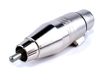 Proel AT510 переходник XLR-мама - RCA-папа, металлический корпус