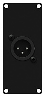 Caymon CASY122/B Модуль CASY со штекерным разъемом XLR на передней стороне и клеммной колодкой без пайки на задней