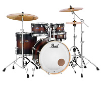 Pearl DMP925F/ C260  ударная установка из 5-ти барабанов, цвет Satin Brown Burst, стойки в комплекте