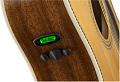 Fender PM-1E Dread Std Nat w/case OV электроакустическая гитара с кейсом, цвет натуральный