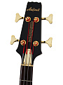 ARIA SB-BK&GD Бас гитара электрическая "Clifford Lee Burton", корпус: ольха, гриф: 7 слойный клен/орех